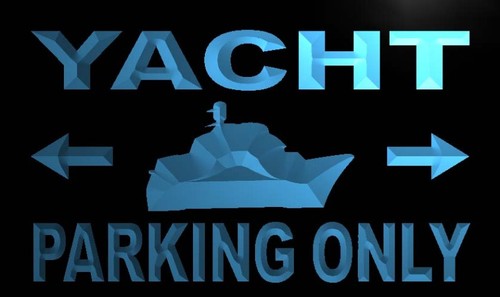 Yacht Parking Only Neon Light Sign